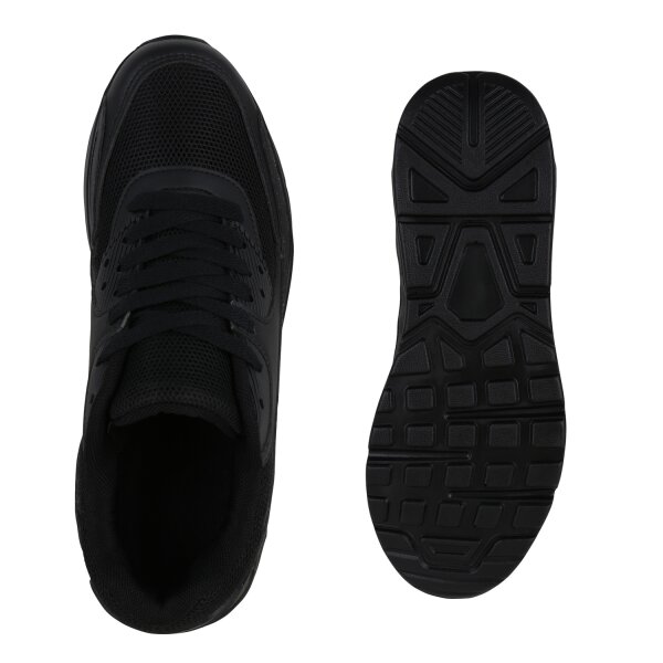 Stiefelparadies Damen Laufschuhe In Schwarz