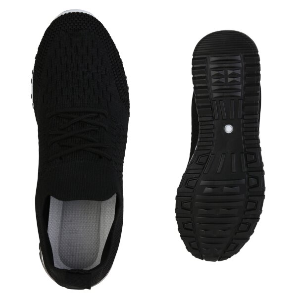 Stiefelparadies Damen Laufschuhe In Schwarz