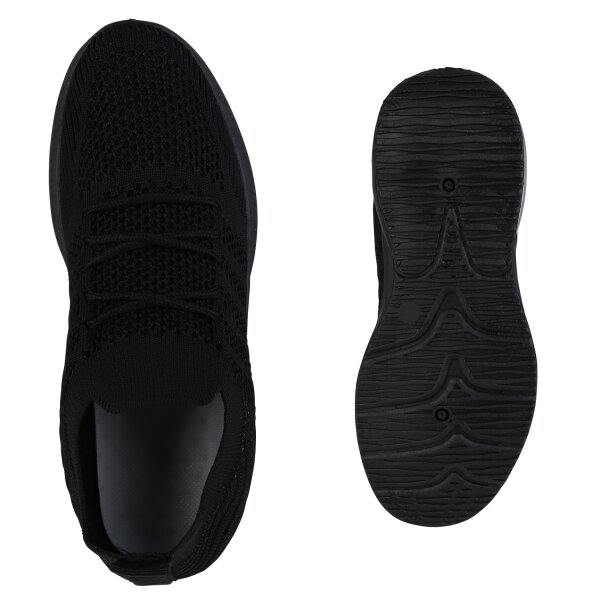 Stiefelparadies Damen Laufschuhe In Schwarz