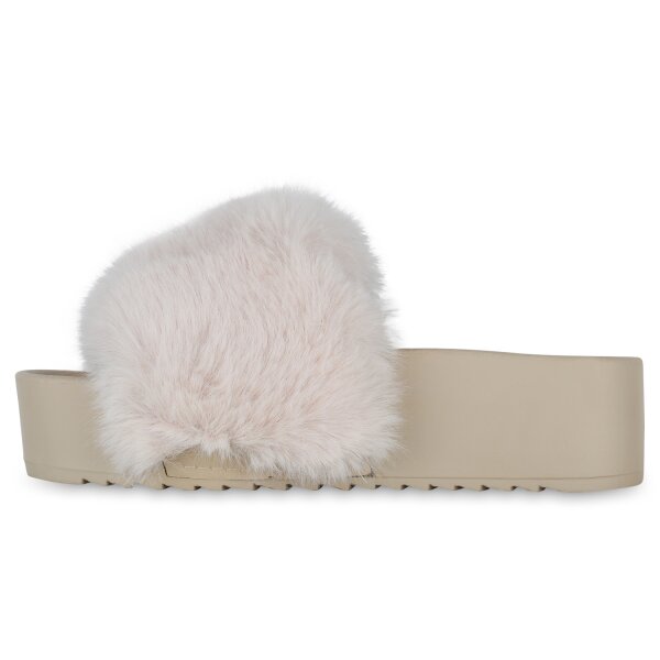 Stiefelparadies Damen Pantoletten in Beige