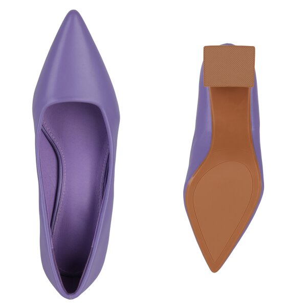 Stiefelparadies Damen Spitze Pumps In Grün