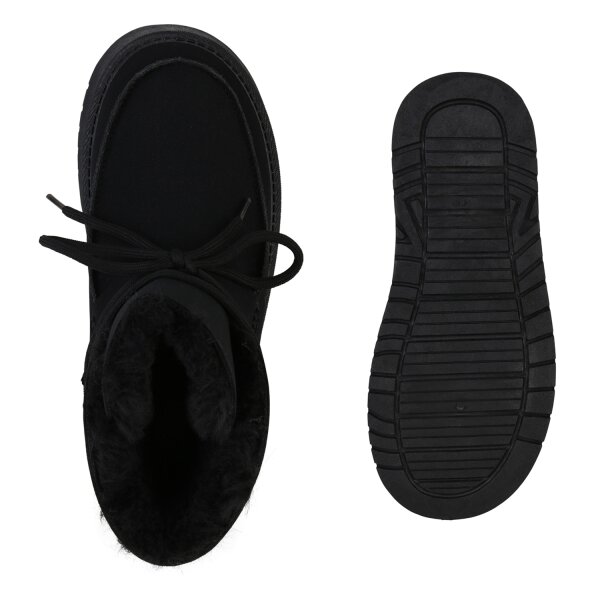 Stiefelparadies Damen Winter Boots In Schwarz