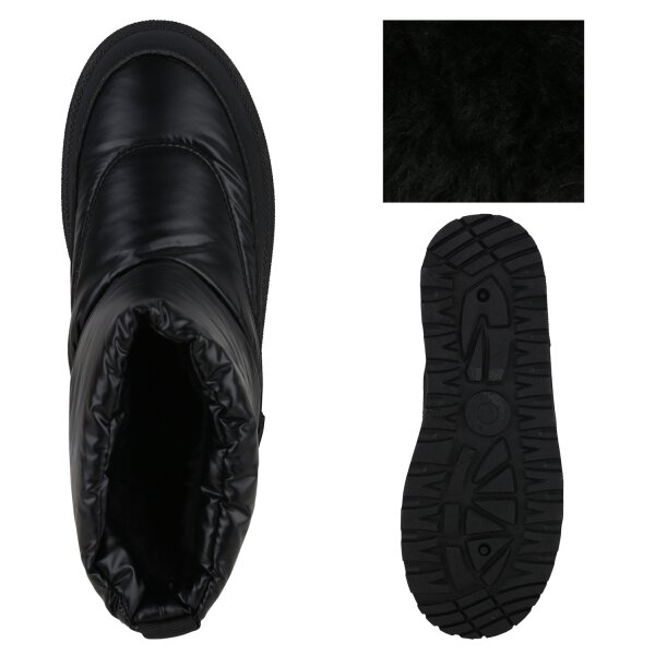 Stiefelparadies Damen Winter Boots In Schwarz