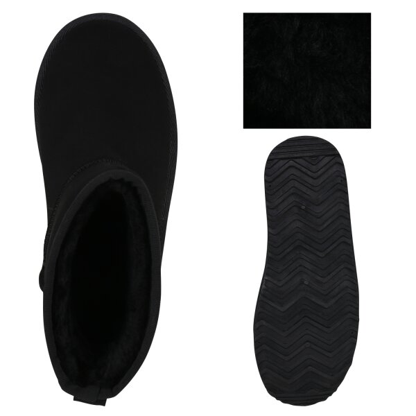 Stiefelparadies Damen Winter Boots In Schwarz