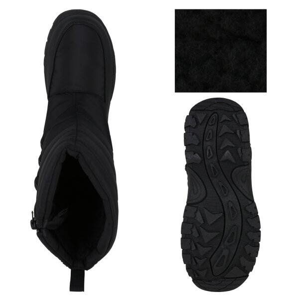 Stiefelparadies Damen Winter Boots In Schwarz