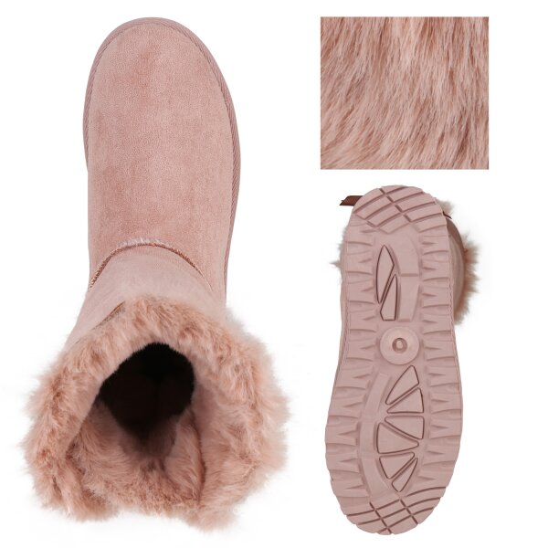 Stiefelparadies Damen Winter Boots In Schwarz