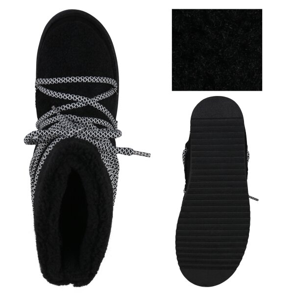 Stiefelparadies Damen Winter Boots In Schwarz