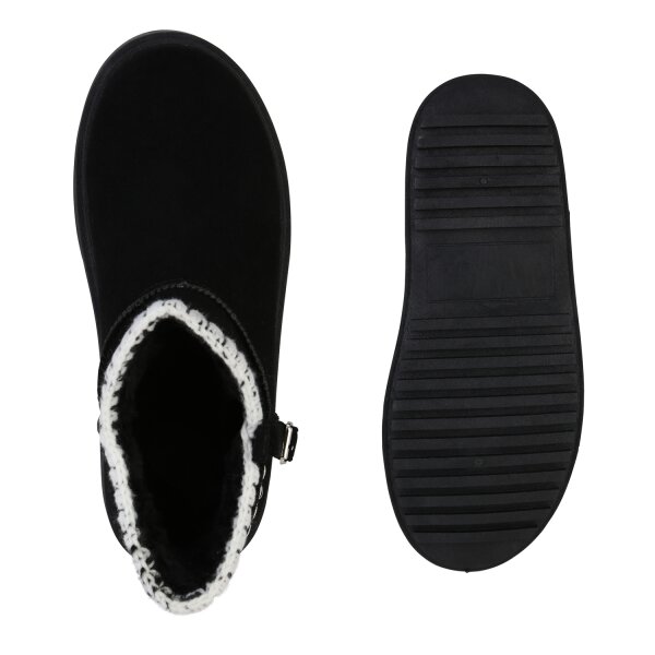 Stiefelparadies Damen Winter Boots In Schwarz