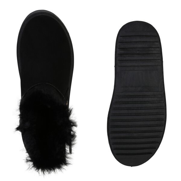 Stiefelparadies Damen Winter Boots In Schwarz