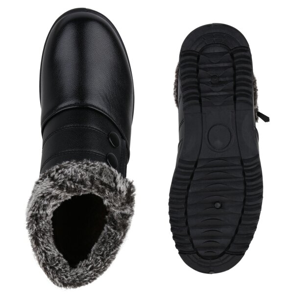 Stiefelparadies Damen Winter Boots In Schwarz