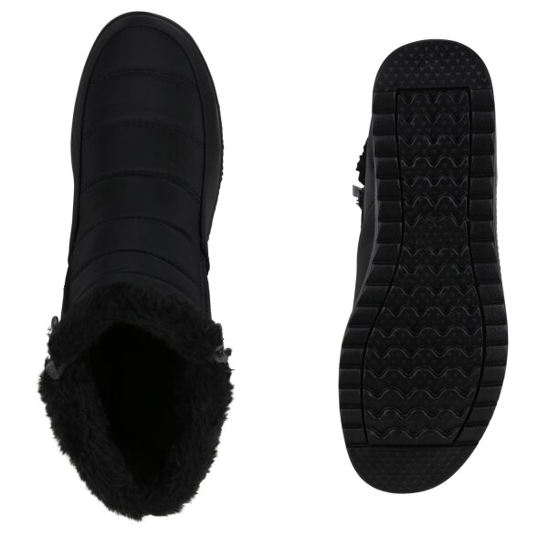 Stiefelparadies Damen Winter Boots In Schwarz