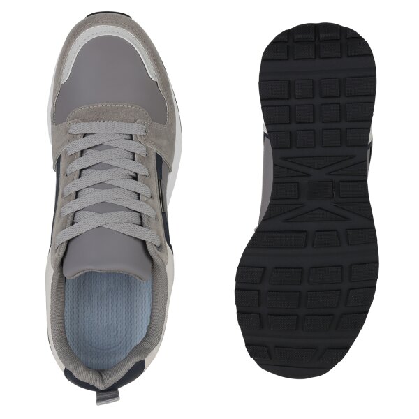 Stiefelparadies Herren Laufschuhe In Grau