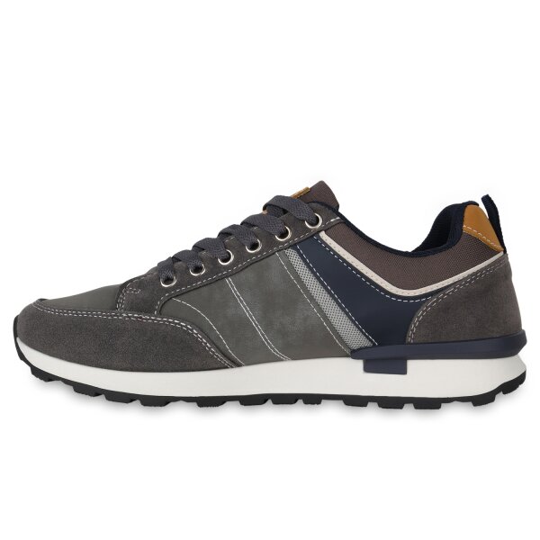 Stiefelparadies Herren Laufschuhe in Grau
