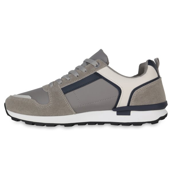 Stiefelparadies Herren Laufschuhe in Grau