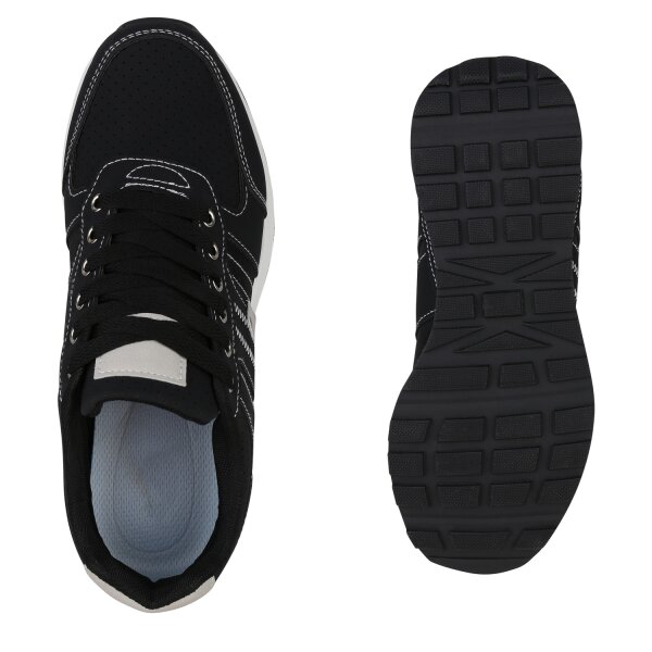 Stiefelparadies Herren Laufschuhe In Schwarz
