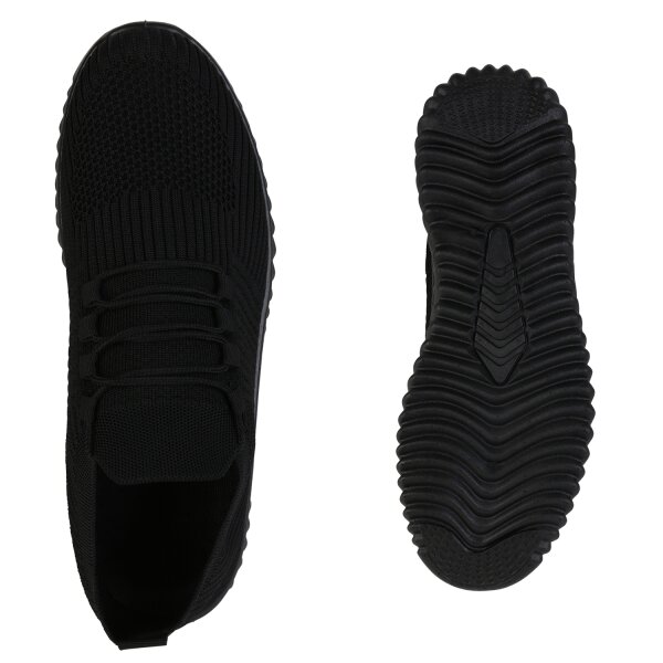 Stiefelparadies Herren Laufschuhe In Schwarz