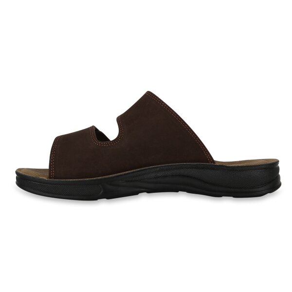 Stiefelparadies Herren Pantoletten in Braun