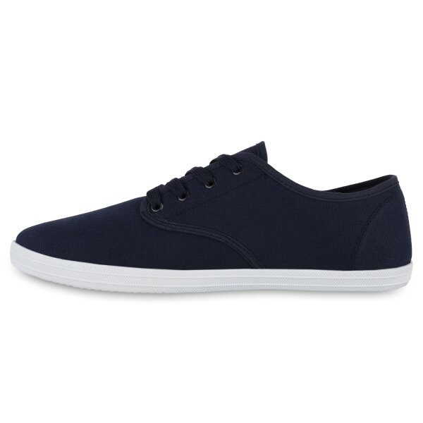 Stiefelparadies Herren Sneaker Low in Dunkelblau