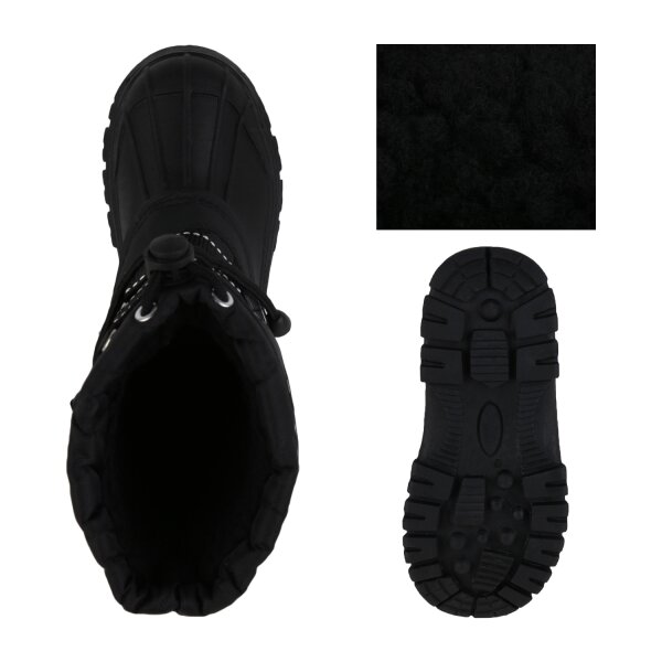 Stiefelparadies Kinder Winter Boots In Schwarz