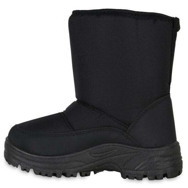 Stiefelparadies Kinder Winter Boots in Schwarz