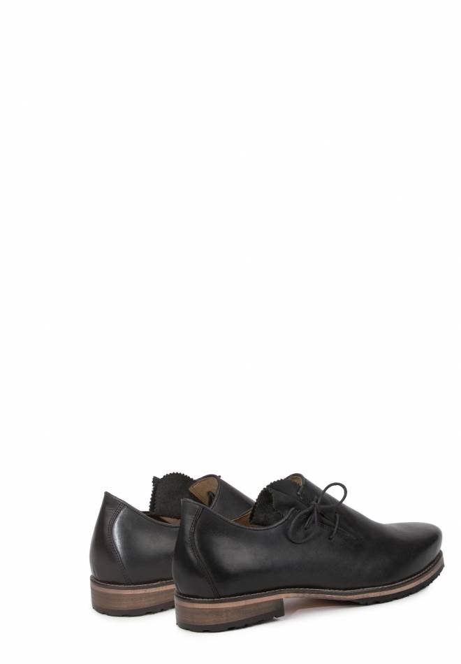 Stockerpoint Haferlschuh Holmes Schwarz Gewachst 41