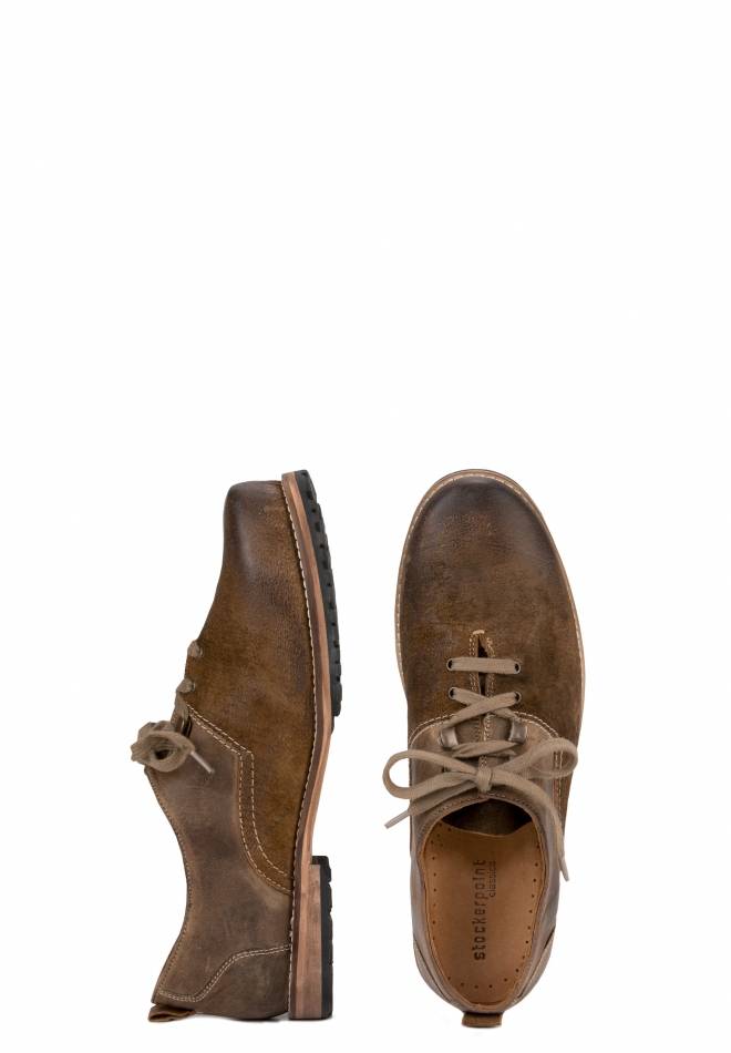 Stockerpoint Haferlschuh John Hellbraun Gespeckt 41