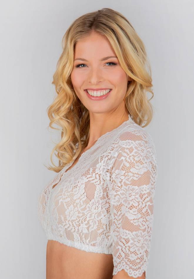 Stockerpoint Bluse Alaya Creme 32