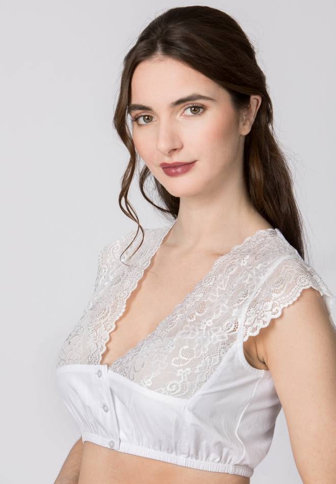 Stockerpoint Bluse Aveline Weiss 30