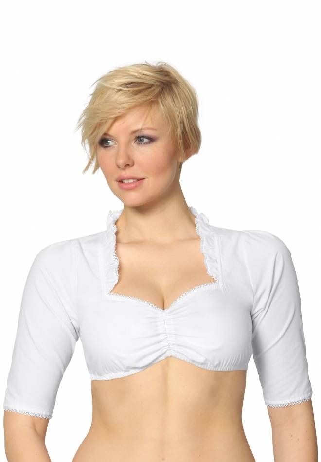 Stockerpoint Bluse B-1015 Weiss 34