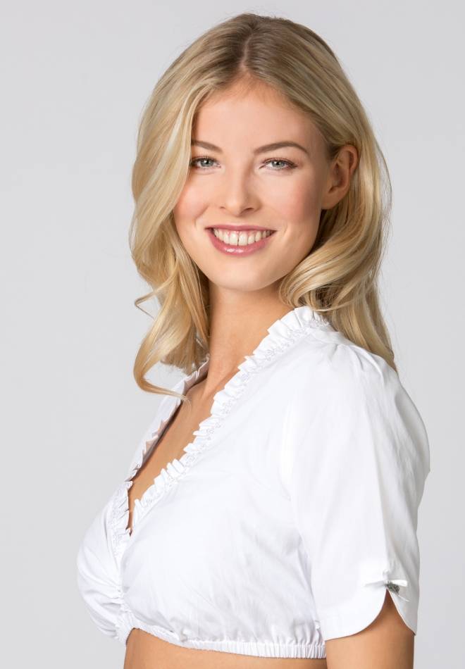 Stockerpoint Bluse B-1018 Weiss 34