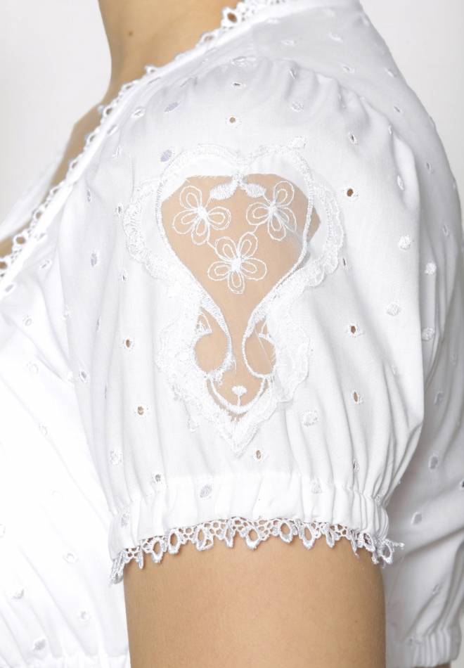 Stockerpoint Bluse B-3025 Weiss 34