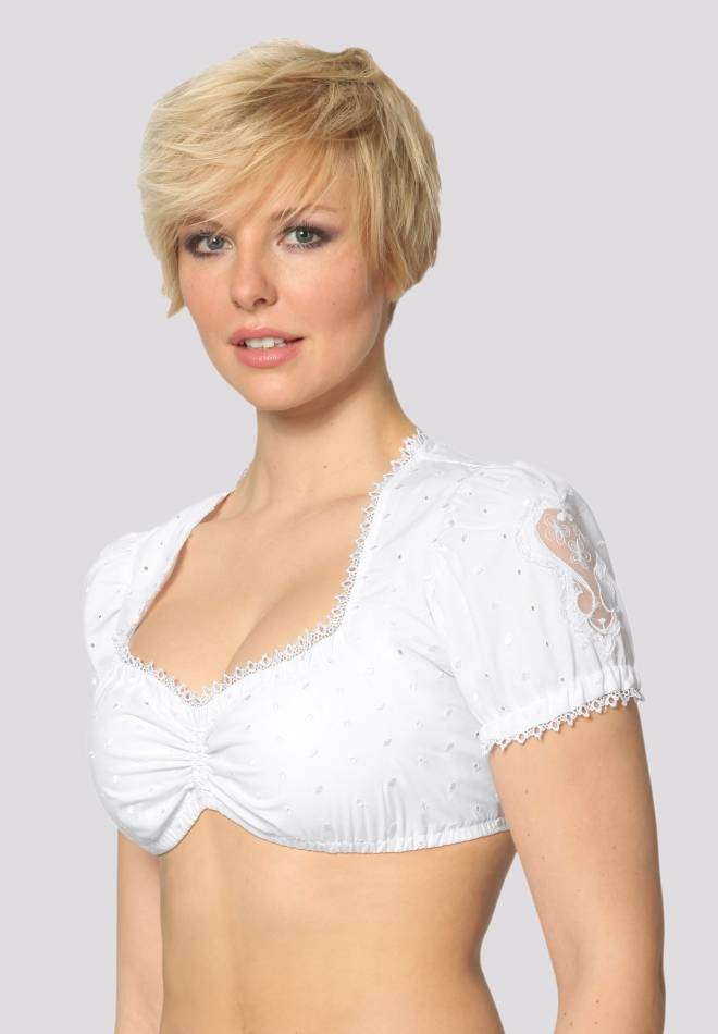 Stockerpoint Bluse B-3025 Weiss 34