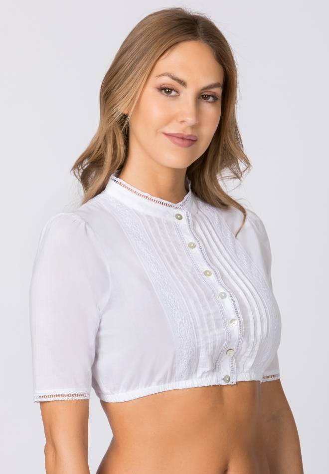 Stockerpoint Bluse B-7086 Weiss 32