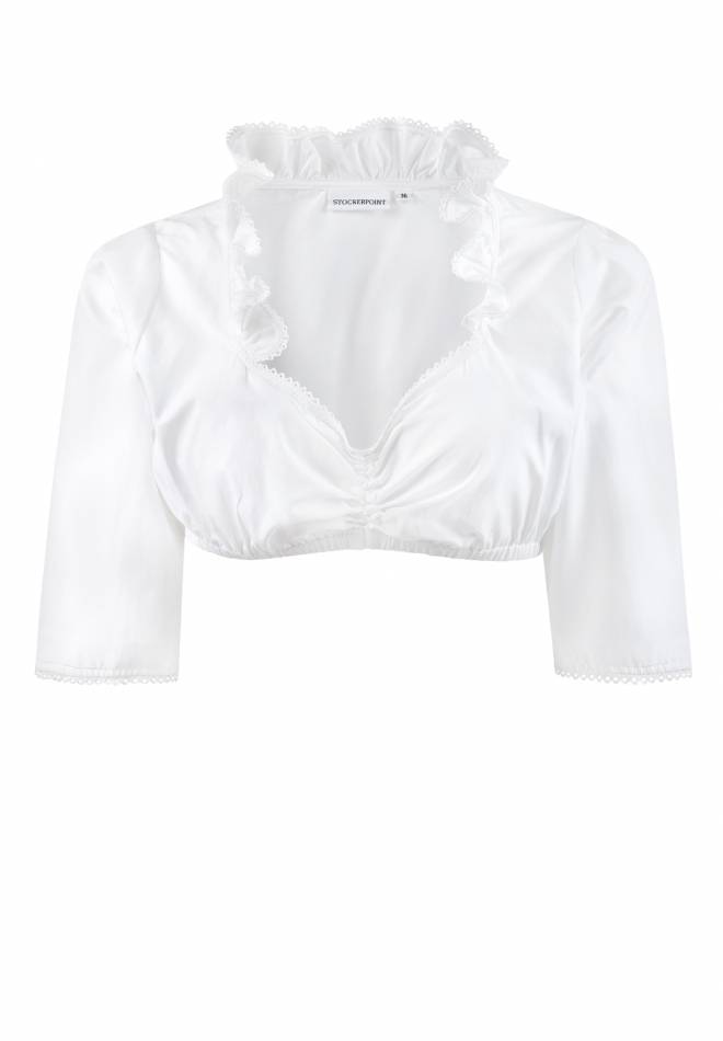 Stockerpoint Bluse Clara weiss 32