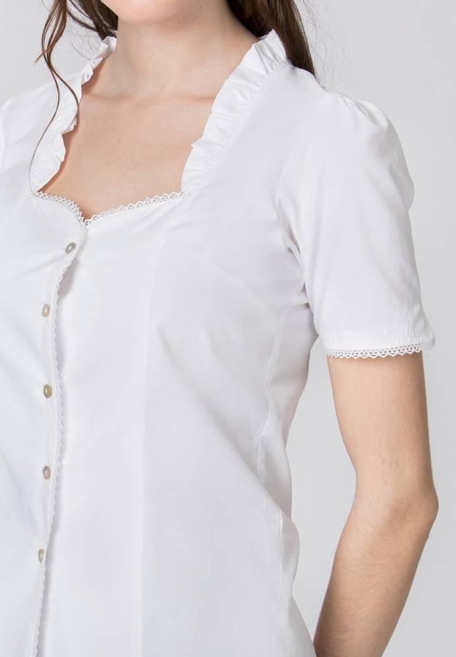 Stockerpoint Bluse Clarissa Weiss 34