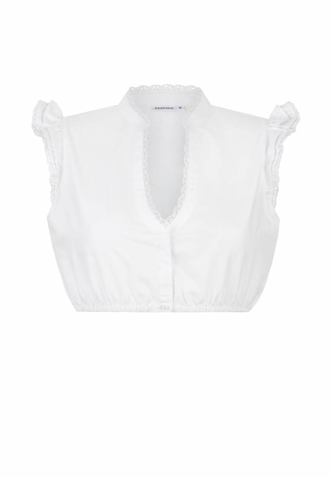 Stockerpoint Bluse Fleur weiss 34