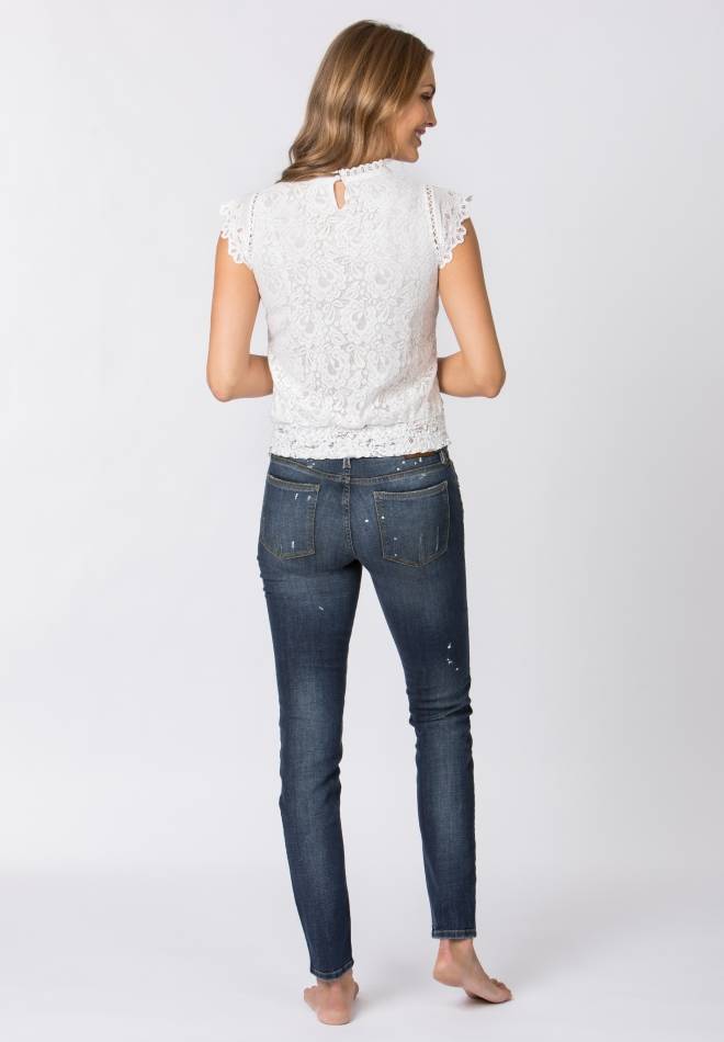 Stockerpoint Bluse Isa Weiss 34