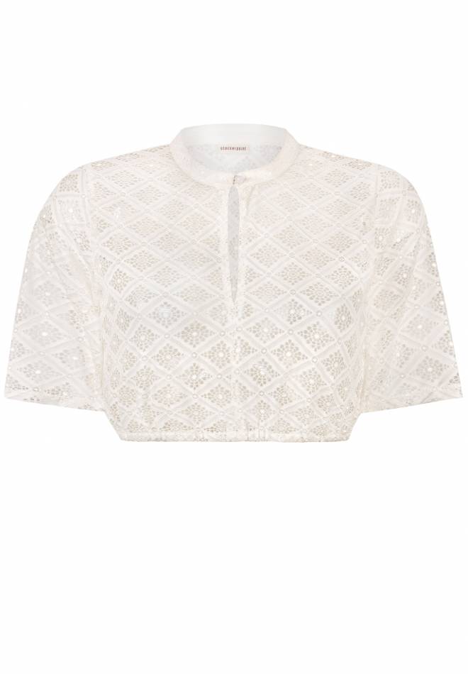 Stockerpoint Bluse Laurene creme 32