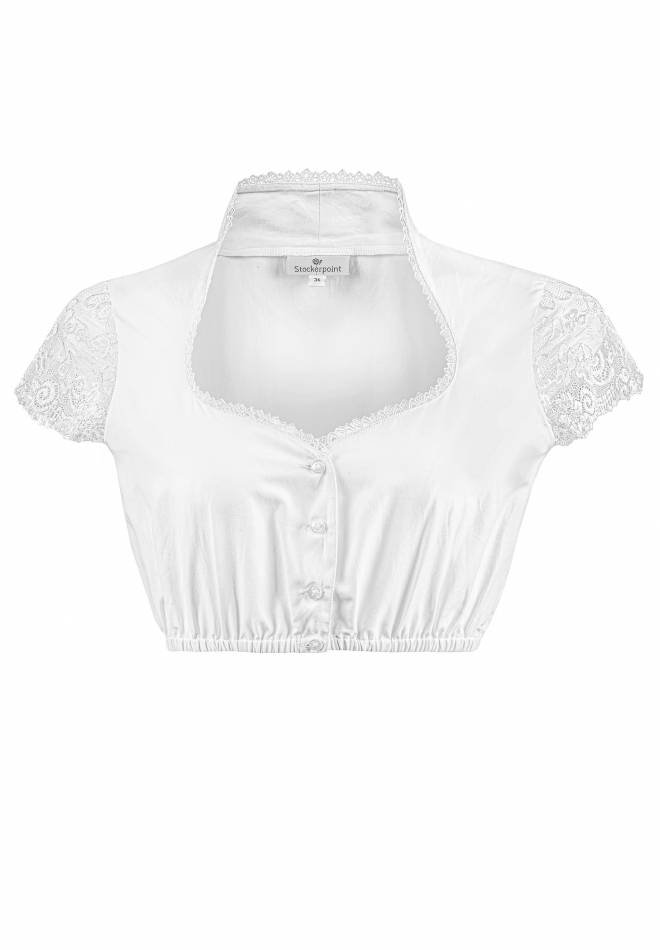 Stockerpoint Bluse Livie weiss 32