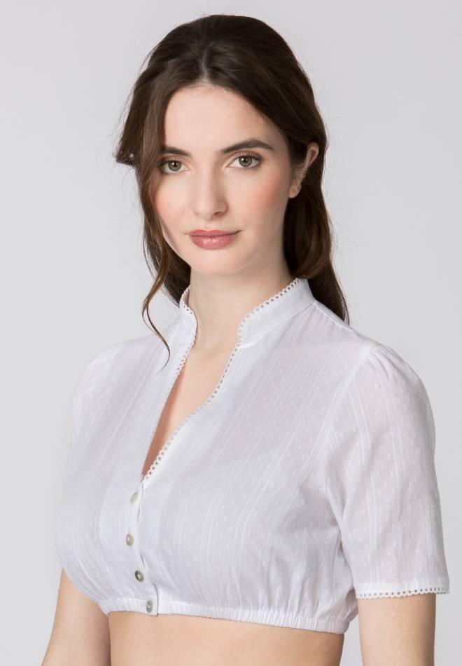 Stockerpoint Bluse Tabea Weiss 36