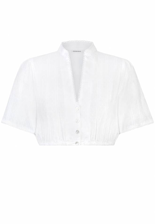 Stockerpoint Bluse Tabea weiss 36