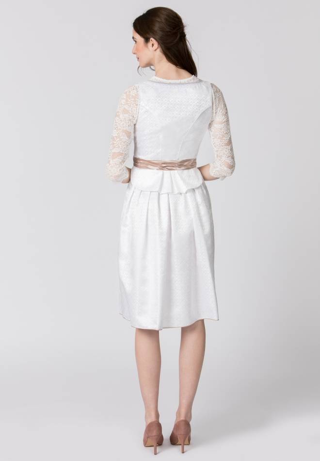 Stockerpoint Dirndl Aurelie Weiß 32