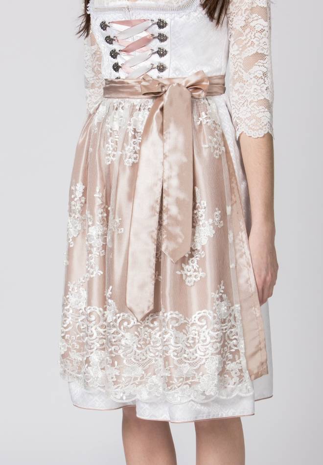 Stockerpoint Dirndl Aurelie Weiß 32