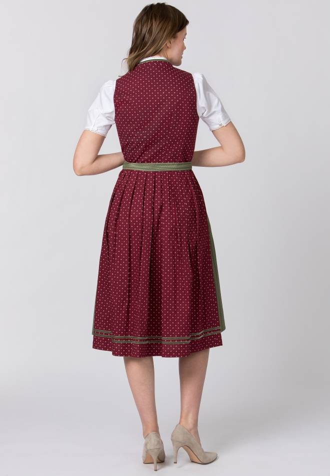 Stockerpoint Dirndl Bella Bordeaux 34
