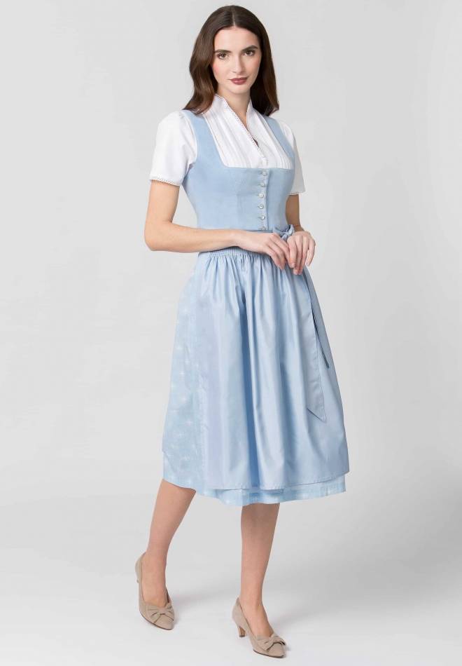 Stockerpoint Dirndl Chantal hellblau 38