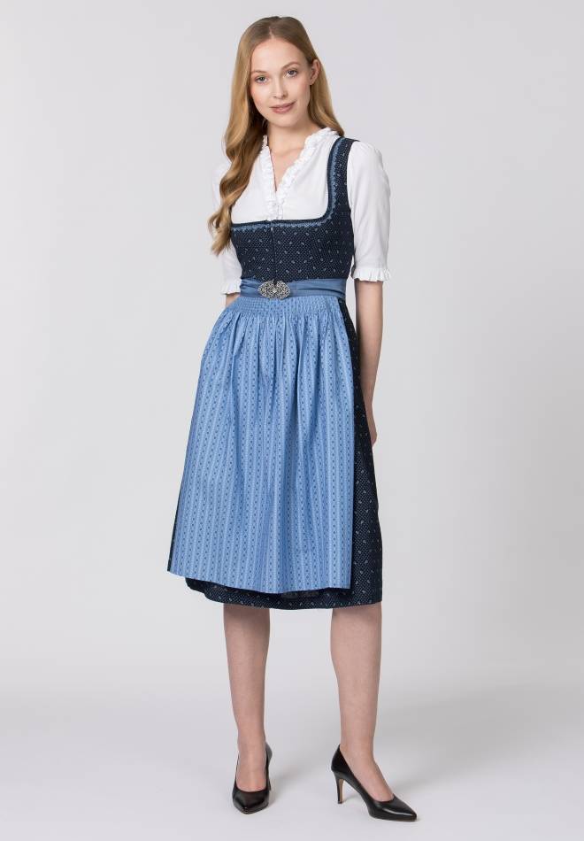 Stockerpoint Dirndl Dunja blau 32
