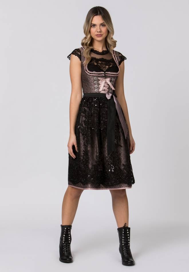 Stockerpoint Dirndl Finja altrosa 36