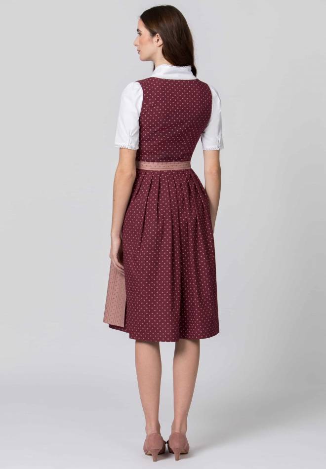 Stockerpoint Dirndl Gina Bordeaux 32