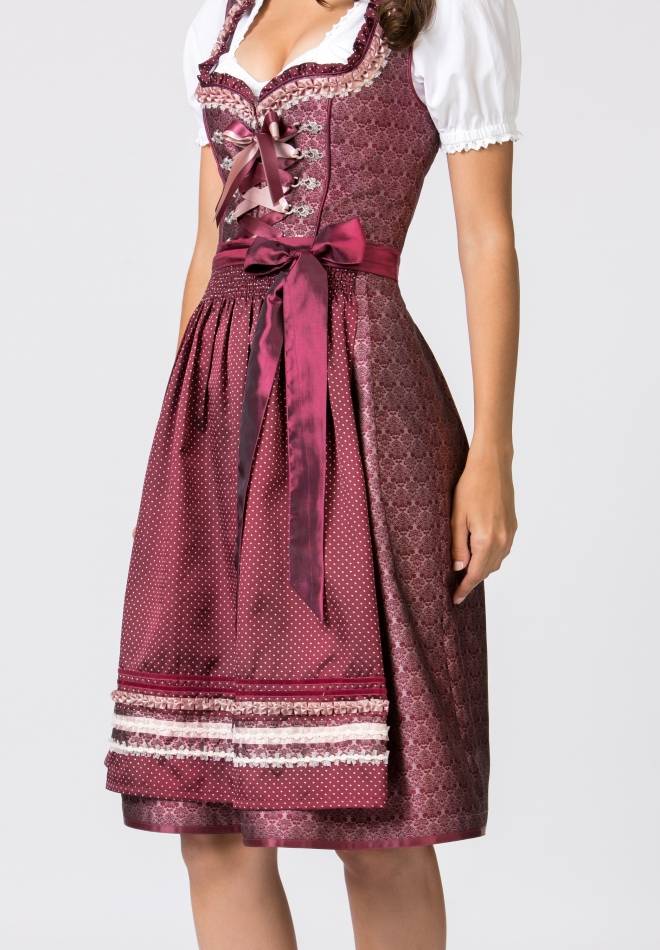 Stockerpoint Dirndl Giselle Bordeaux 30