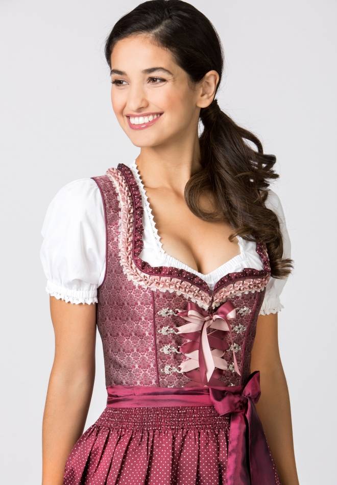 Stockerpoint Dirndl Giselle Bordeaux 30